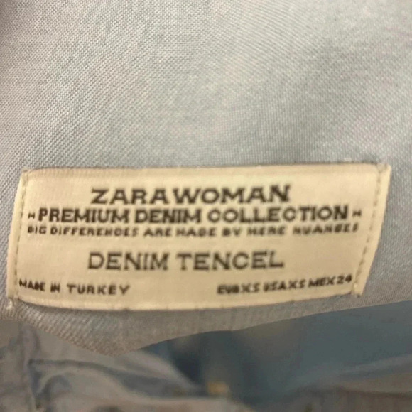 Zara  chambray shirtdress - Picture 3 of 5